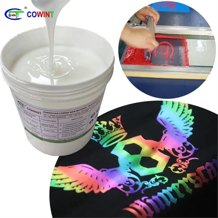 Argraffu sgrin Cowint Gludo Uchel Cyflym Uchel A Sglein Uchel